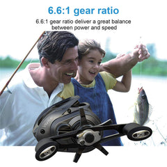 Tempo Vertix LP baitcaster reel drag feature