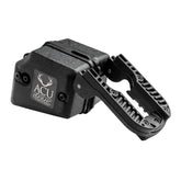 TenPoint ACUdraw built-in cocking device on stock promoting easy crossbow cocking.