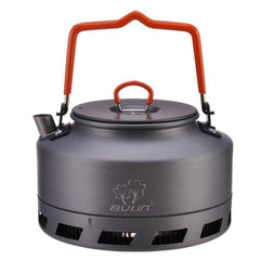 Tentock portable kettle with folded handle for compact camping use.