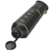 Teslong thermal monocular front view showing a compact, portable design for on-the-go scouting