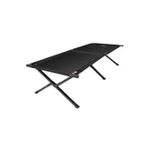 TETON Sports Outfitter camping cot with pivot arm for easy campsite setup