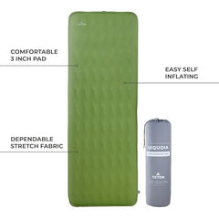 The Sequoia Mammoth roll-up straps simplify packing after use.
