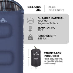 TETON Sports Teton Junior interior pocket for phone or flashlight.