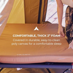 TETON Adventurer Camp Pad close-up reveals open-cell foam texture