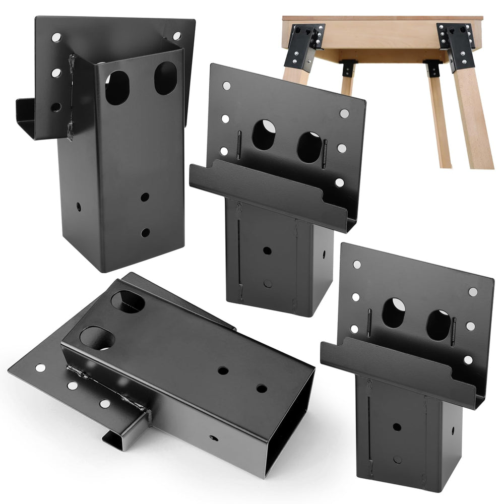 TFMUZERT elevator bracket side view highlighting rugged steel for durable outdoor mounting and elevated platforms.