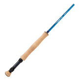TFO Axiom II-X Fly Rod S20-8wt 9ft 4pc close-up of rod blank