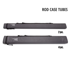 TFO triangular rod case used for hiking, cycling, and travel