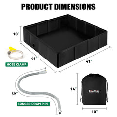 Thallike premium PVC material ensures durable, waterproof base for rugged outdoors.