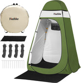 Thallike Upgrade pop-up privacy tent setup shows fast, private changing space in minutes.