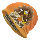 Thanksgiving Beanie Chemo Hat - front view