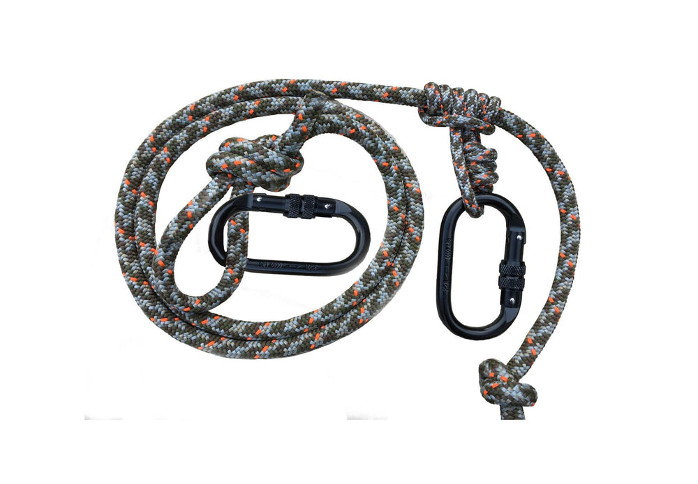 Thanos ZOOK rope eye loop with carabiner for secure climbing setup