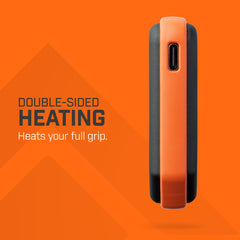 THAW hand warmer USB-C charging port view highlights quick recharge during commutes