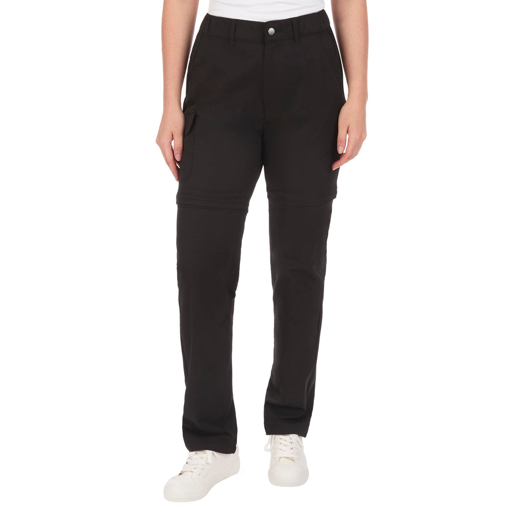 The American Outdoorsman pants with zip-off legs for versatile hiking and travel.