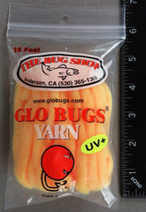 The Bug Shop Glo-Bug Yarn bag view showing versatile egg pattern tying material