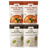 The Cumin Club Paneer Tikka Pack front view for easy trail meals