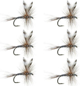 The Fly Fishing Place barbless Adams Classic dry fly size 18 ready for trout.
