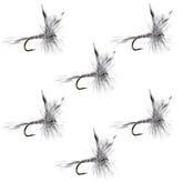 The Fly Fishing Place barbless Mosquito dry fly six pack ready for catch and release