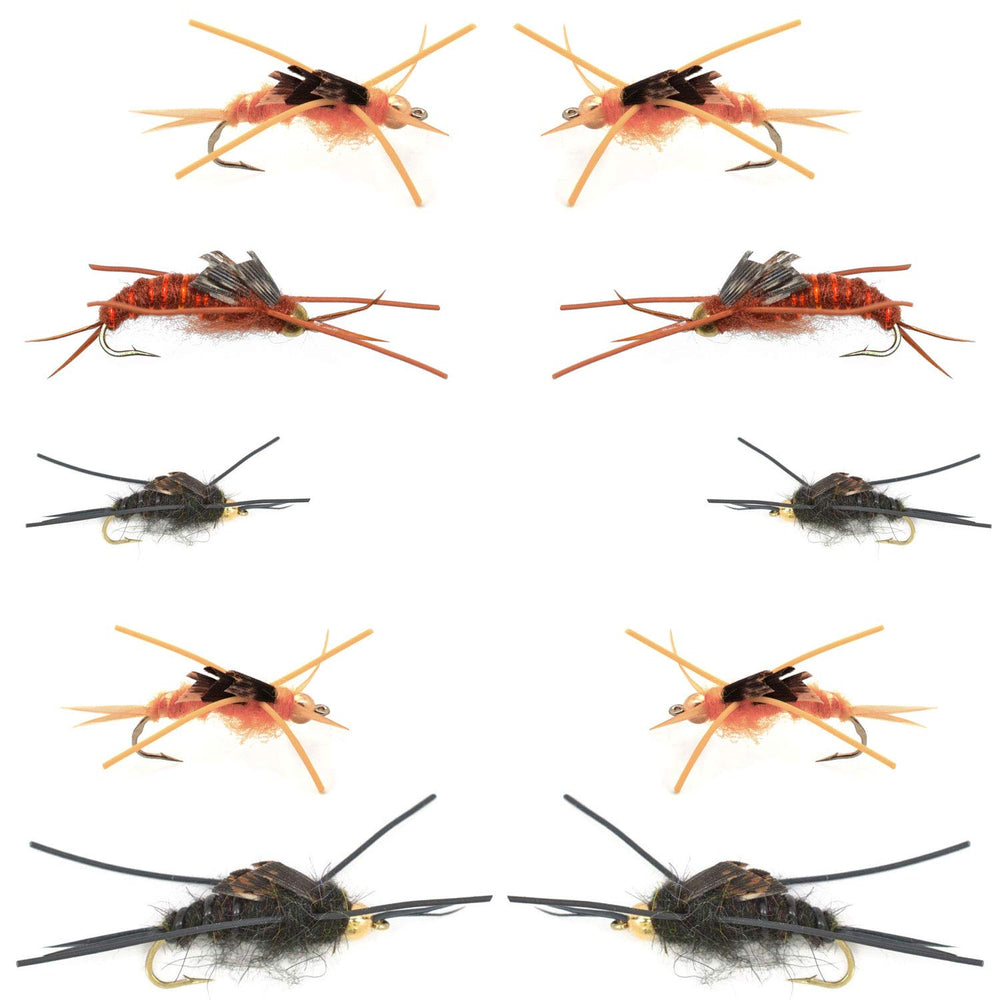 The Fly Fishing Place Kaufmann's Stonefly Nymph Bead Head for trout nymphing