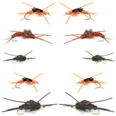 The Fly Fishing Place Kaufmann's Stonefly Nymph Bead Head for trout nymphing
