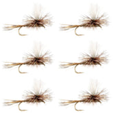 The Fly Fishing Place calf tail parachute Adams dry fly on water boosts visibility for dry-fly presentations.