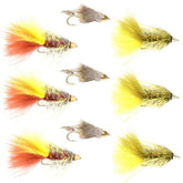 The Fly Fishing Place cone head muddler minnow ideal for bass and trout river action.