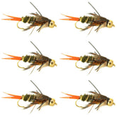 The Fly Fishing Place double bead twenty-incher nymph fly ideal for deep-water trout fishing.