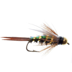 The Fly Fishing Place Prince Nymph flies feature bead head for deeper water and improved sinking.