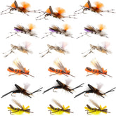 The Fly Fishing Place foam hopper dry fly pattern for easy water visibility.