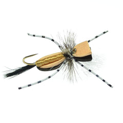 Hippie Stomper on water showing natural drift and surface appeal