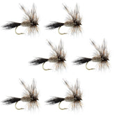 The Fly Fishing Place Irresistible Adams dry fly close-up, premium materials for improved presentation.