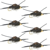 The Fly Fishing Place Kaufmann's Stone Fly Nymph with bead head sinks smoothly for trout.