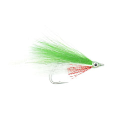Lefty’s Deceiver Striped Bass pattern on 1/0 hook for shore casting.