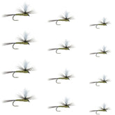 The Fly Fishing Place Parachute BWO dry fly close-up for trout fishing in calm waters.