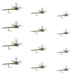 The Fly Fishing Place Parachute BWO dry fly close-up for trout fishing in calm waters.