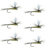 The Fly Fishing Place Parachute BWO dry fly, size 18, ideal for imitating mayflies at the surface.