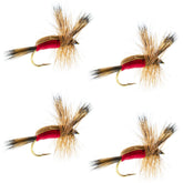 The Fly Fishing Place Red Humpy dry fly ideal for trout in pocket-water