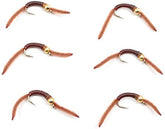 The Fly Fishing Place San Juan Worm Power Bead pattern ready for deep nymphing.