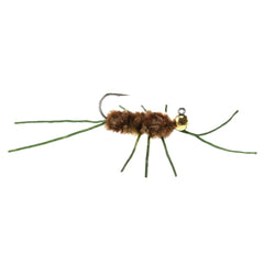 The Fly Fishing Place Size 10 Jigged Hook Nymph supports durable gear for nymphing.
