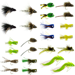 The Fly Fishing Place spun deer hair bass bug collection box cover
