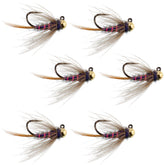 The Fly Fishing Place tungsten bead hot rib cdc dura cell tactical jig in fast-water nymphing setup.
