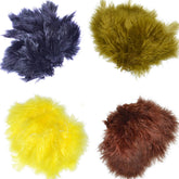 The Fly Fishing Place Woolly Bugger Marabou Master Pack in yellow for versatile streamer tying