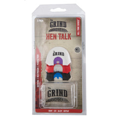THE GRIND Batwing mouth call delivers heavy rasp for long-range calling.