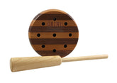 The Grind Cooker Pot & Peg slate turkey call, front view, delivering realistic turkey tones.