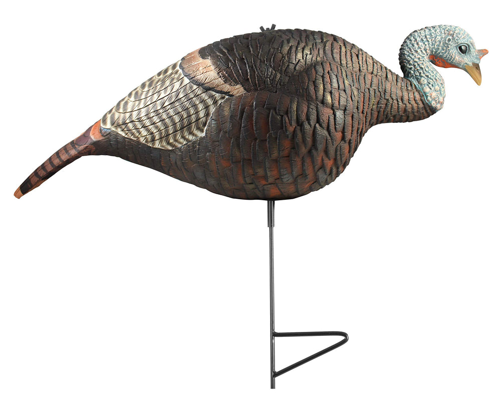 The Grind hen decoy relaxed-feeding front view boosts realism in your spread.