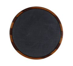 The Grind walnut-maple wood body close-up highlights durable laminated construction.