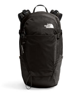 The North Face Basin 24L daypack front view for day hikes with accessible storage.