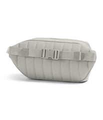 The North Face Berkeley Lumbar Bag side-strap demonstrates adjustable comfort for varied body types