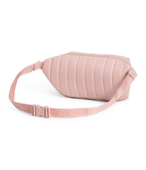 The North Face Berkeley Lumbar waist pack back view shows padded comfort and secure strap.