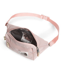The North Face Berkeley Lumbar waist pack strap adjustment image demonstrates versatile wear.
