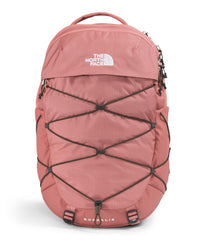 The North Face Borealis front view shows organized storage for daily commuting.